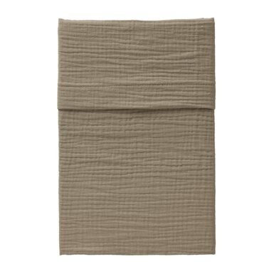 Ledikantlaken Cottonsoft taupe 120x150 cm