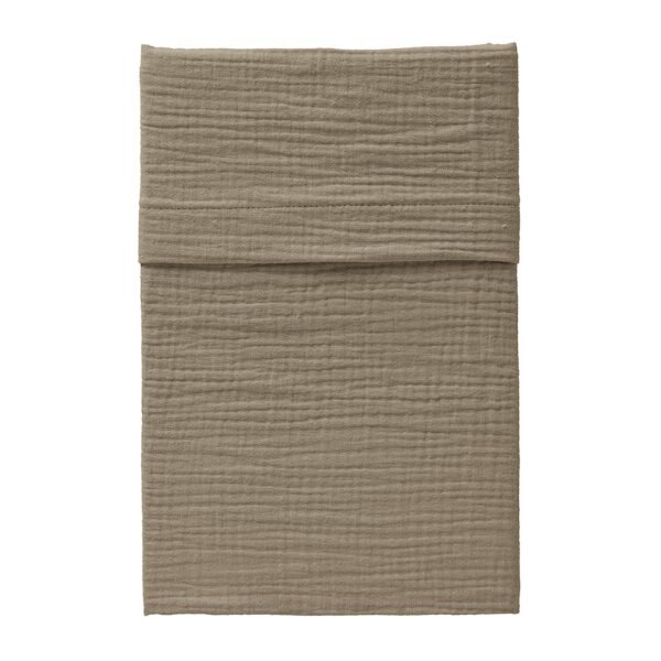 Ledikantlaken Cottonsoft taupe 120x150 cm