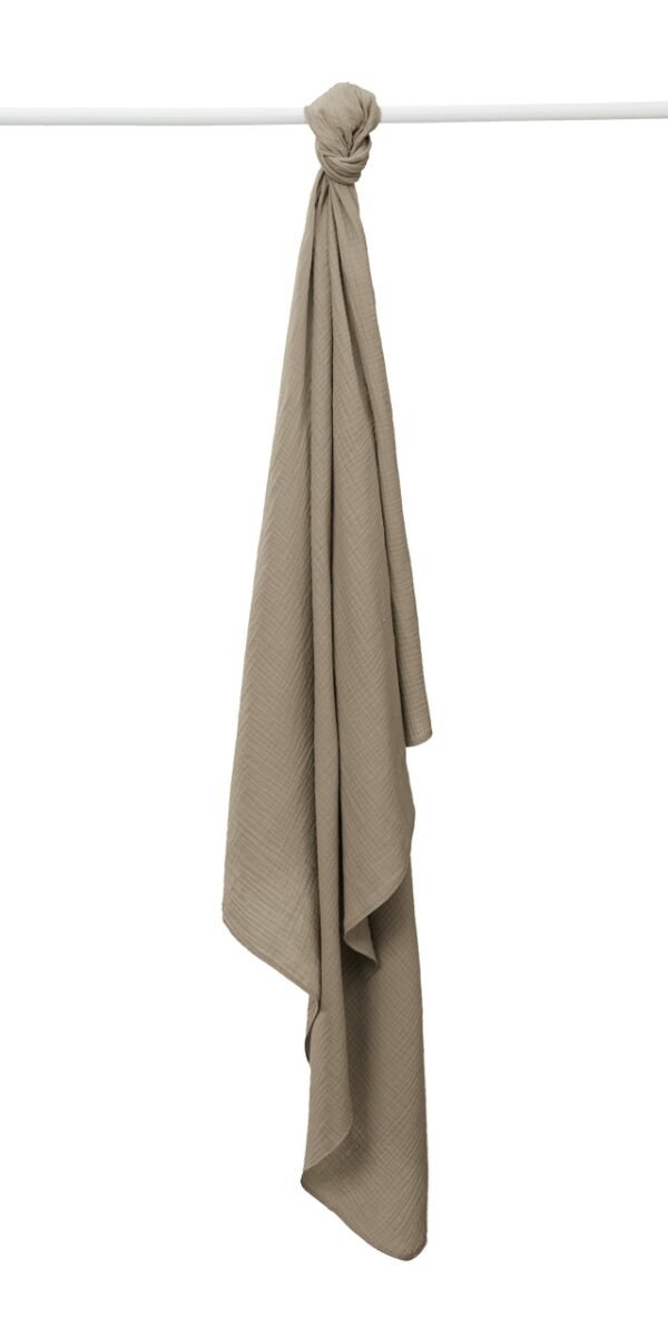 Multidoek Cottonsoft XL taupe 120x120 cm