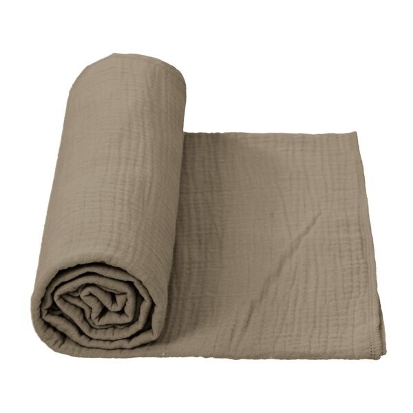 Multidoek Cottonsoft XL taupe 120x120 cm