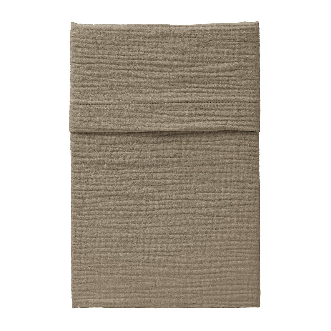 Wieglaken Cottonsoft taupe 75x90 cm